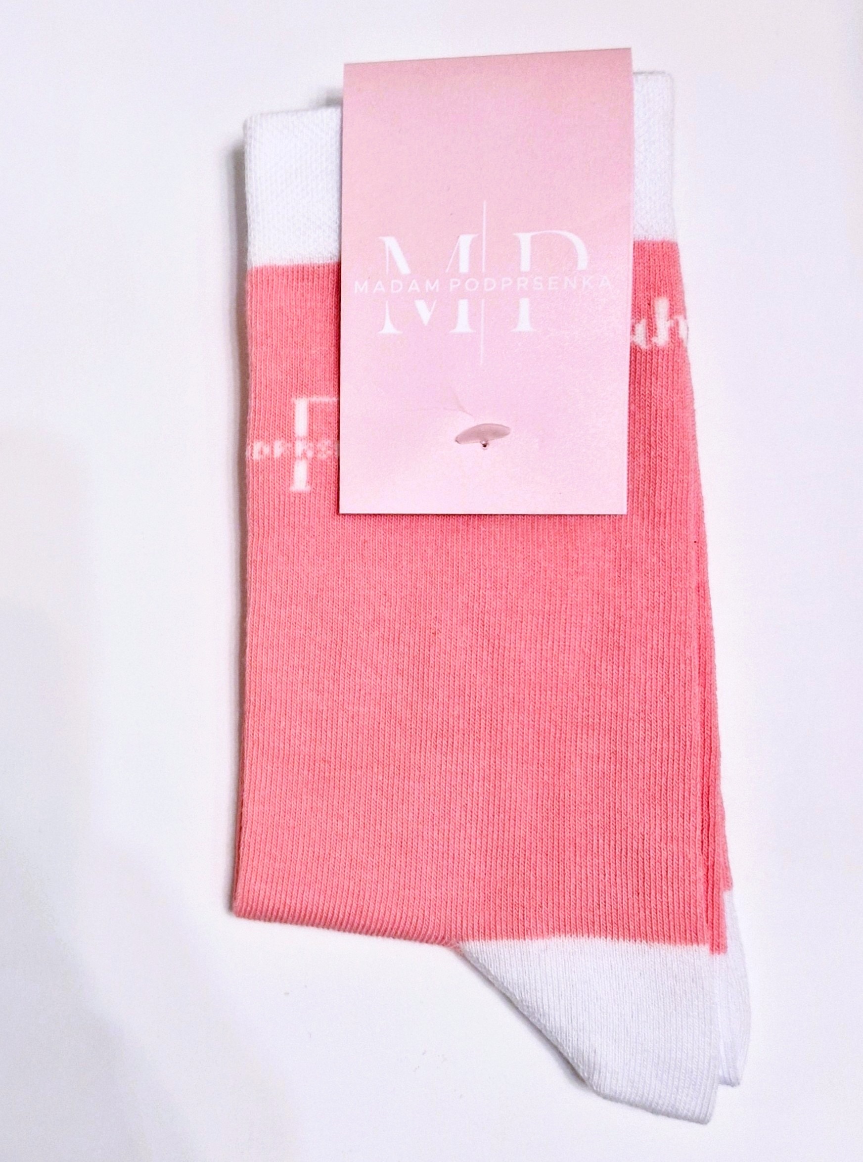 Ponožky Madam Popdrsenka  růžové
